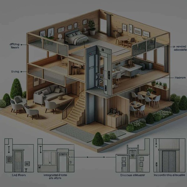 What's the Most Efficient Way to Incorporate a Discreet Home Elevator for Accessibility in Multi-Story Homes?