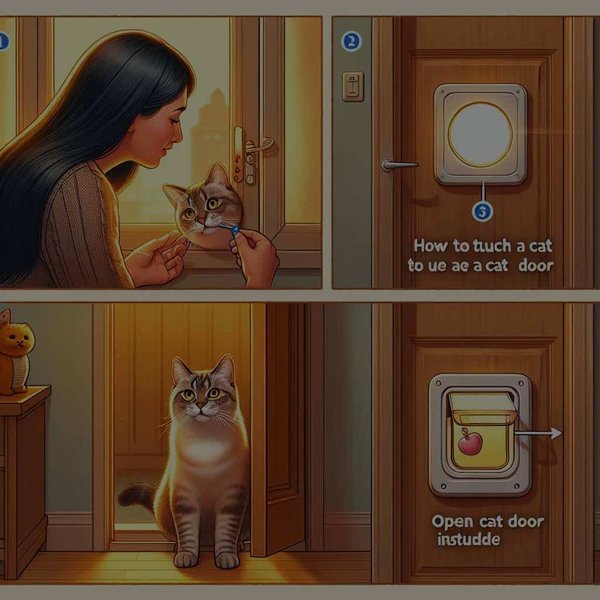 How to Teach a Cat to Use a Cat Door Safely and Confidently?
